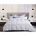 Martha Stewart White Goose Down & Feather Comforter, White, Twin MS006544